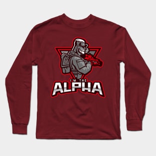 I'm The Alpha (4) Long Sleeve T-Shirt